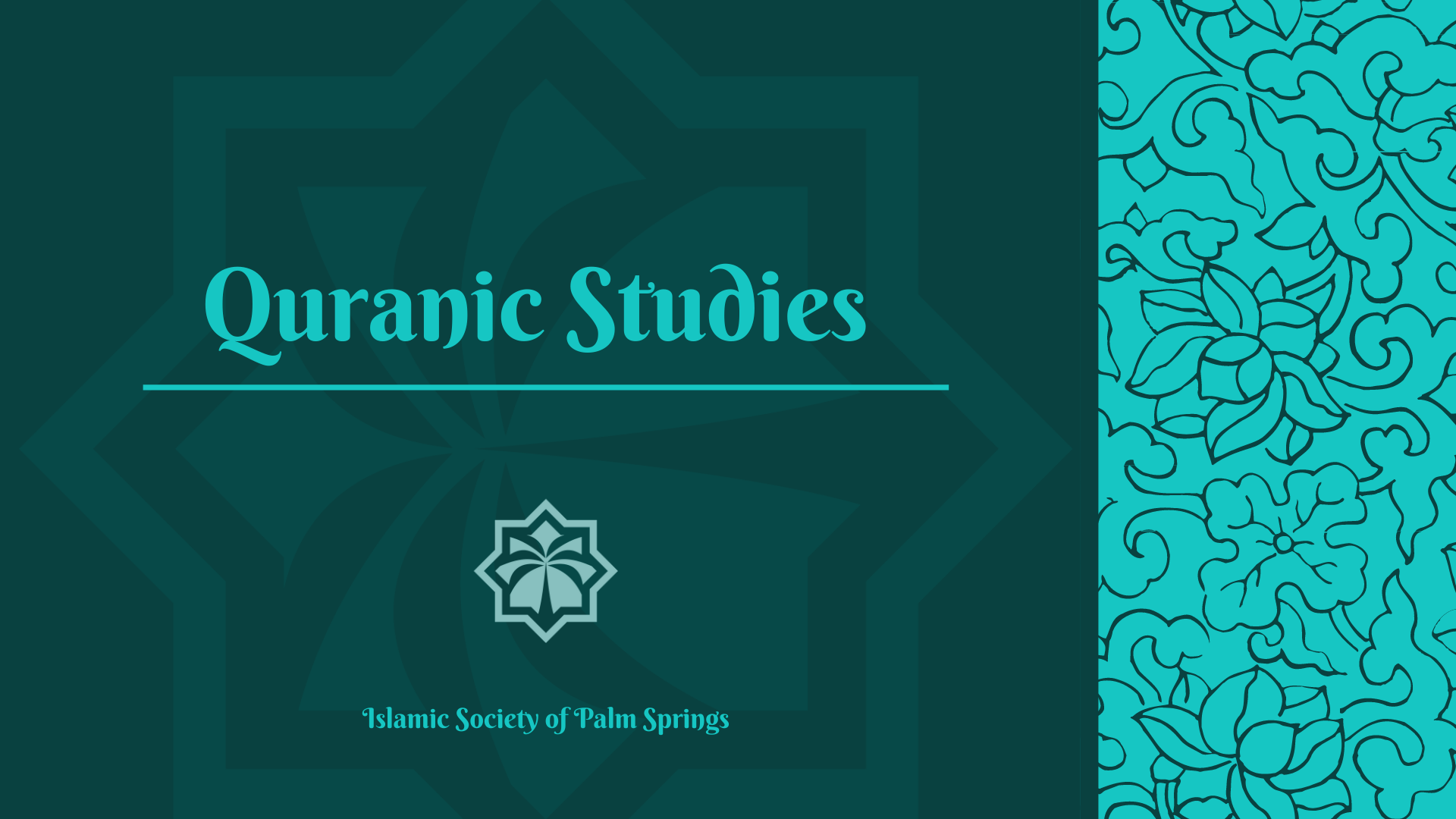 Quranic Studies ISPS